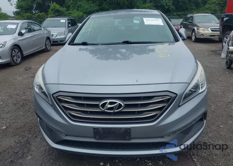 2015 Hyundai Sonata Sport z USA, uszkodzony, nr VIN 5NPE34AF4FH058213